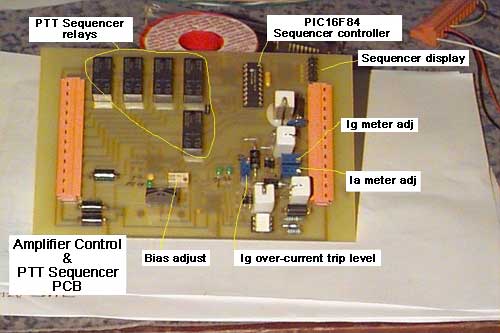PTT Sequencer PCB
